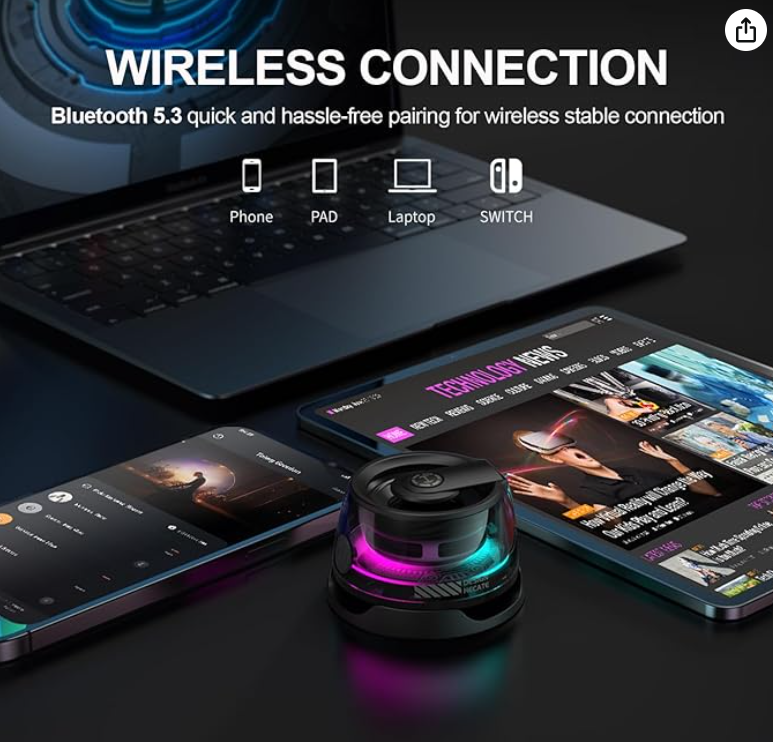 ✨ MINI ALTAVOZ BLUETOOTH MAGNÉTICO🎶