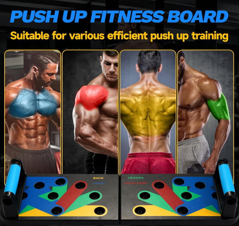 TABLA DE FLEXIONES 9 en 1 - 💪 Quema grasa y fortalece tus músculos