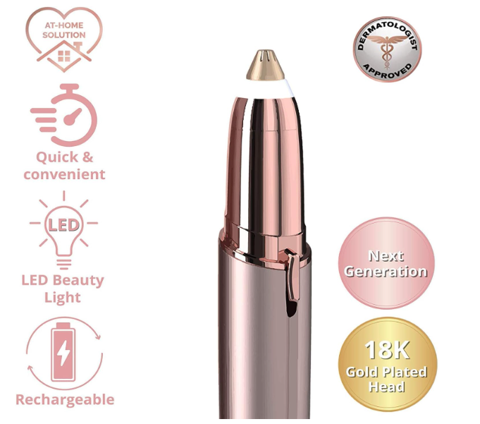 💕 Máquina Depiladora de Cejas Eléctrico Recargable- El toque de belleza que tus cejas y rostro merecen ✨