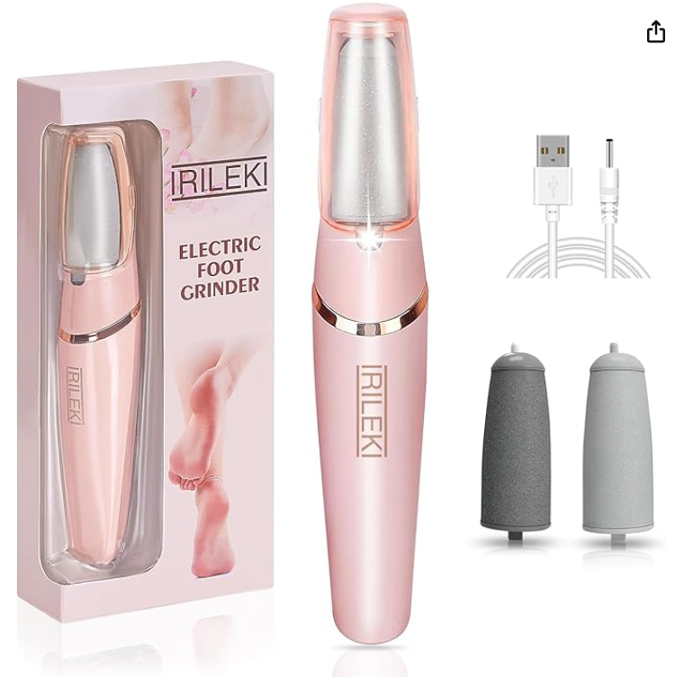 🦶 Eliminador Eléctrico de Callos – Cuidado Profesional de Pies en Casa