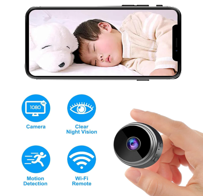 🕵️♂️MINI CÁMARA ESPÍA FULL HD