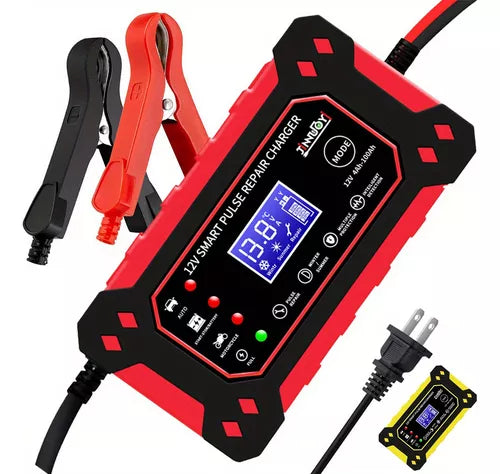 CARGADOR DE BATERIA INTELIGENTE 12 V- Mantente Protegido Siempre!!