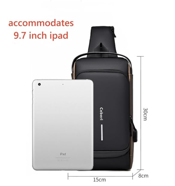 MOCHILA ANTIROBO MODERNA con Carga USB 🚀 ¡Lleva Todo con Máxima Protección!