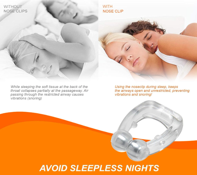 😴 Clip Nasal Magnético Antironquidos- Disfruta tus noches