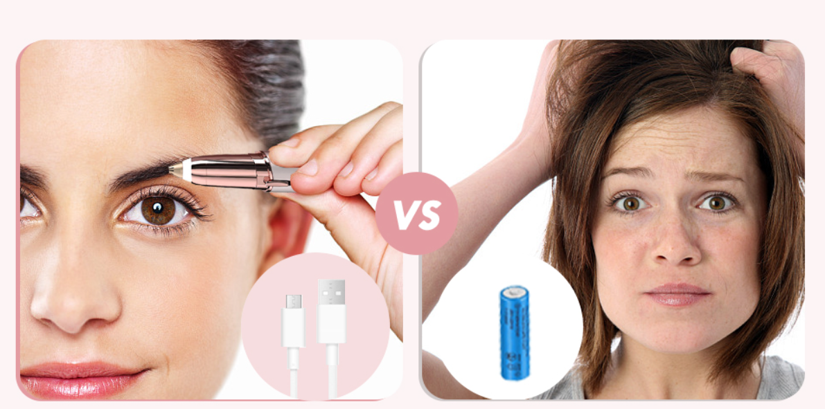 💕 Máquina Depiladora de Cejas Eléctrico Recargable- El toque de belleza que tus cejas y rostro merecen ✨